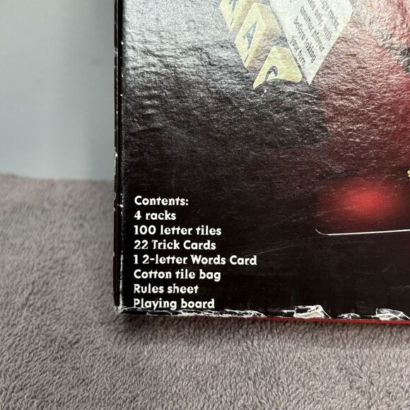 Scrabble Trickster Crossword Game Mattel Complete 2010 Preowned Good Condition - Picture 4 of 13